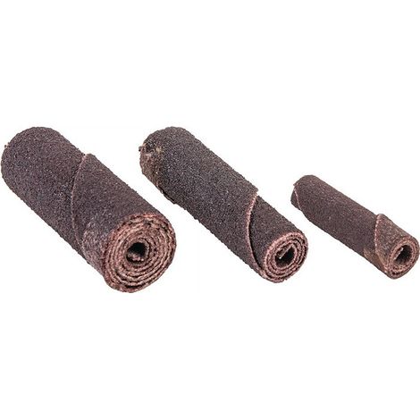 Rullo abrasivo D.6mm K.80 L.38mm 26000min-¹ Cyl.PROMAT (Per 100)