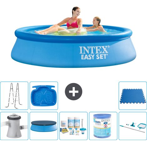 Intex Piscine Easy Set Ronde - 244x61 cm - 9-pièces S30787 (1/5)