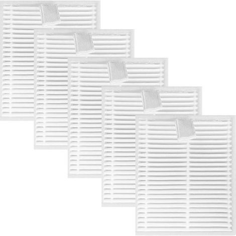 Lot de 5 filtres HEPA pour aspirateur Roborock Q7 M5/Q7 L5 Q7 M5+/Q7 L5+, pièces de rechange pour Roborock - Filtre vertical réutilisable - Lavable (1/5)