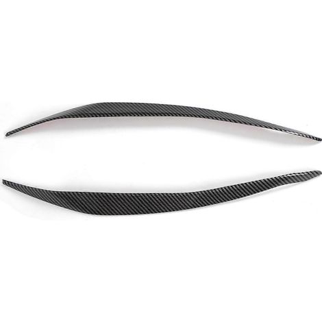 Cache de phare avant en ABS noir pour BMW Série 5 F10 LCI (1/4)