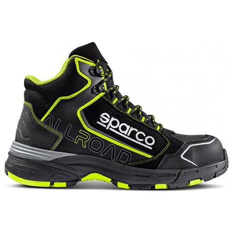 Zapato de seguridad Sparco 07529NRGF Allroad Motegi S3S SR Negro/Amarillo 42
