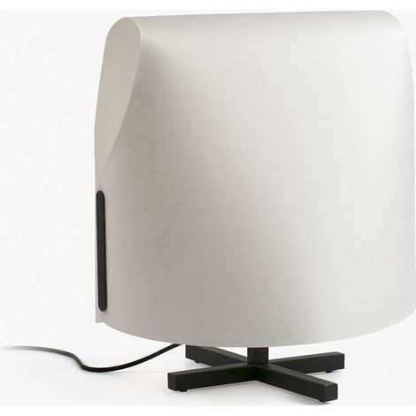 Faro Luang Mittelgroße Tischlampe in Schwarz und Beige (1/5)
