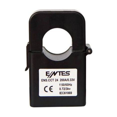 Transformador de corriente entes ens.cct-24-150-m3630 150 A montaje abatible