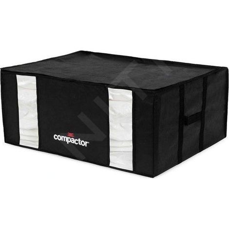 Compactor Boîtes de stockage - Boîte de conservation sous vide avec manchon, 210 l, noir RAN8943