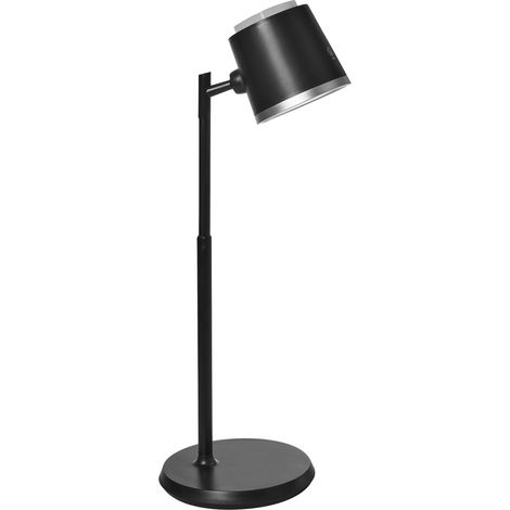 Lámpara LED para escritorio y pared de oficina en casa 2 en 1 con brazo desmontable y regulador de intensidad continuo CCT negro Libra