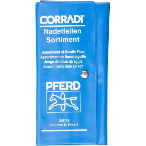 PFERD 12314082 CORRADI-Nadelfeilen-Set Schweizer Hieb 1 in PVC-Rolltasche Länge 160 mm 1 St. (1/5)