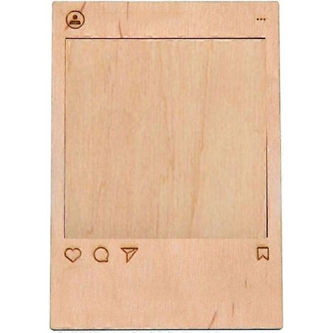 Cadre photo en bois élégant, porte-photos, cadeau d'anniversaire (1/4)