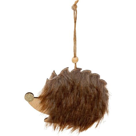 Sdn legno herisson fourr 12cm - Feeric lights & christmas