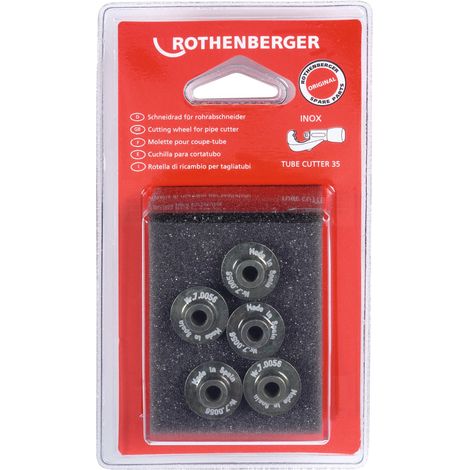 ROTHENBERGER Schneidrad für TC35, TC30 Pro, TC42XL, 5Stück - 070056D