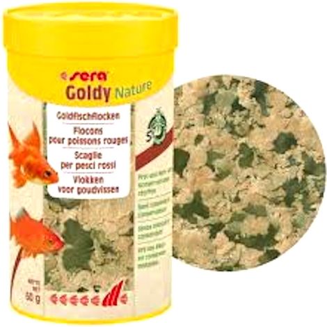 Sera Goldy Flakes - Confezione 250 ml - Alimenti PESCI