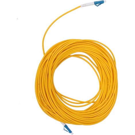 Câble de raccordement fibre optique monomode 20m LC/UPC, cordon 3mm pour réseau (1/5)