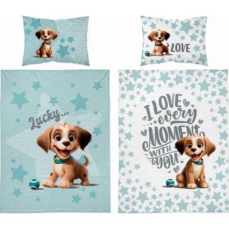 Ropa de cama de bambú para cuna de 90x120 para perro (1/4)