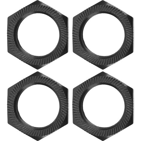 Stück 24 mm hochfeste Sechskant-Radmuttern aus Aluminium für ARRMA 1/5 Outcast Kraton 8s, schwarz (1/5)