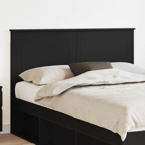 Cabecero Roble Negro 100 cm Madera de ingeniería
