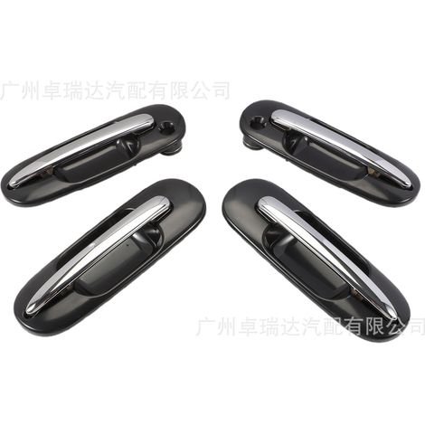 72180ST0J02 and 72140ST0J02 are the four exterior port door chrome adapters for Honda CRV 1997-2001. (1/4)