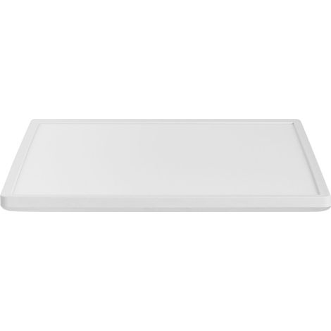 Pannello Luminoso LED Quadrato Plafoniera a Filo Soffitto con Telecomando 42 cm Bianco Tivora (1/5)