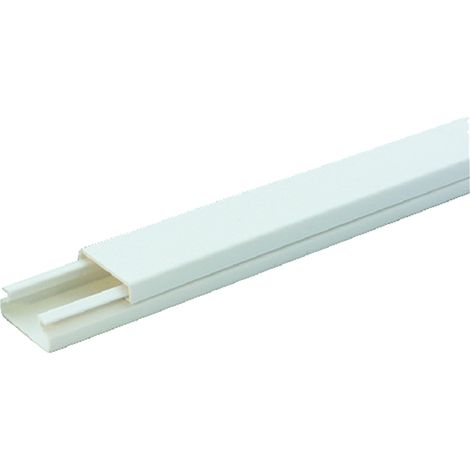 CANALINA PASSACAVI mm 40 x 25 - mt. 2 (senza separatore)- 10 pezzi