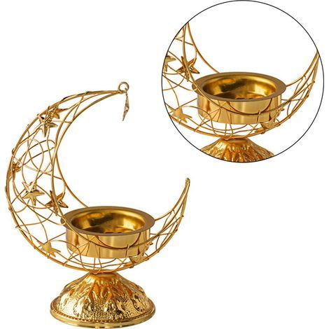 Artisanat d'encensoir festif en métal pour les célébrations-or (1/5)