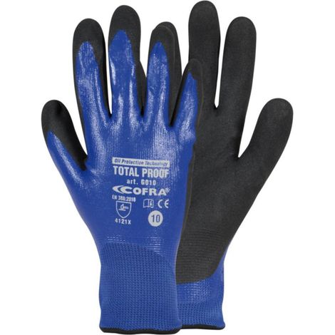 Arbeitshandschuhe aus Sandvorbehandeltes Nitril, vollständig beschichtet 11 (XXL)