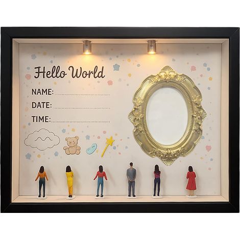Musée miniature, souvenir décoratif, boîte à souvenirs pour enfants, mini boîte de silhouette de musée – pour garçons et filles, chambre d'enfant, bureau, étagère de bureau, fête d'anniversaire (1/5)