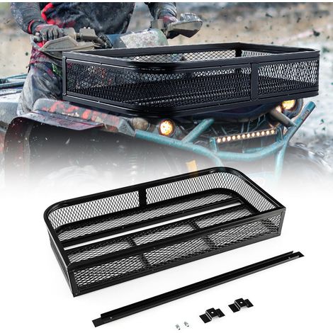 Costway – Panier de rack avant pour VTT – Métal léger en maille – 92 x 44 x 16,5 cm – Charge sécurisée pour camping et chasse - VTT 92 X