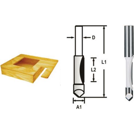 FRAISE A COPIER Q12 D9,5 MAKITA D-47793