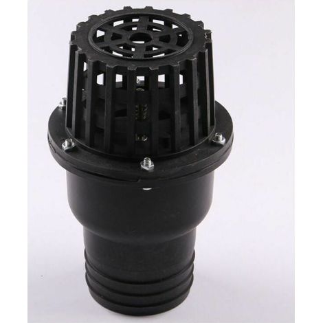 Válvula de retención para bomba de agua, válvula inferior, válvula de retención de 3 pulgadas, 185 mm, 60 mm, válvula inferior de plástico, cabezal de ducha, diámetro exterior de 75 mm, 2 piezas (1/5)