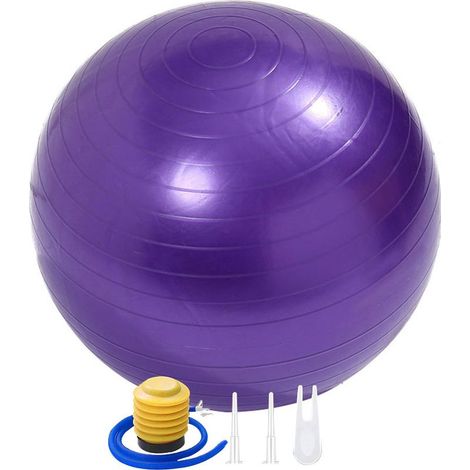 Gymnastikball – 45, 55, 65 cm – Für Gleichgewicht, Stabilität, Rumpfmuskulatur, Yoga, Pilates, Büro, Zuhause (1/5)