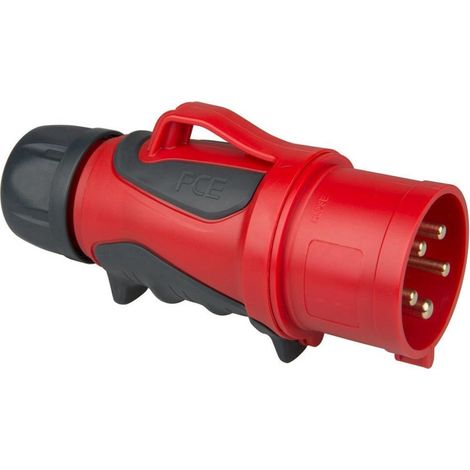 Enchufe portátil 32A 5P 6h con agarre IP44 (1/4)