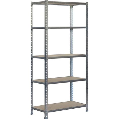 Simonrack Leichte Regale aus verzinktem Metall und Holz 2000x1200x400 mm