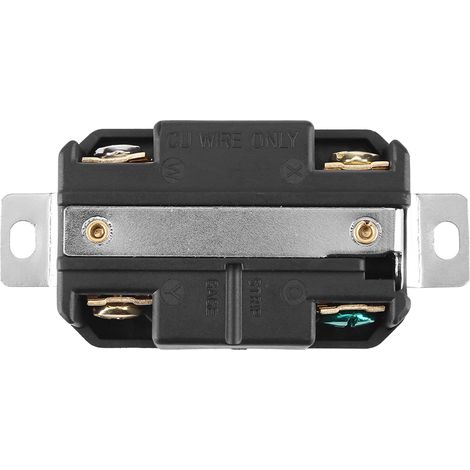 NEMA L14-20R 20A 125V-250V Fiche électrique verrouillable pour assemblage de câble générateur (1/5)