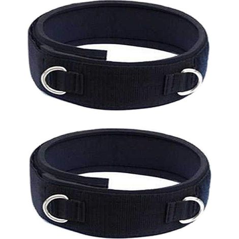 Sangles de cuisse de fitness en 2 pièces, rembourrées en néoprène, accessoire réglable pour l'entraînement musculaire, adaptées au taekwondo, au football, à la course à pied, pour hommes et femmes