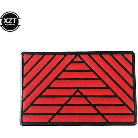 tapis de sol universel en PVC pour voiture, protection talon et pédale, 25 x 15 cm, accessoires de tapis de sol pour voiture - Pédales (1/5)