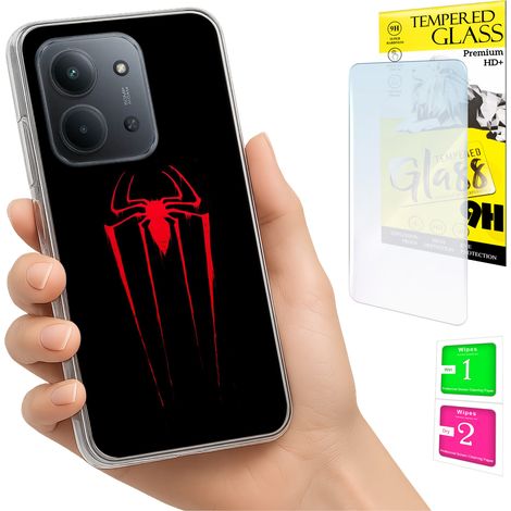 Custodia per Xiaomi Redmi 15C 5G 173mm / Poco C85, cover posteriore in vetro (1/5)
