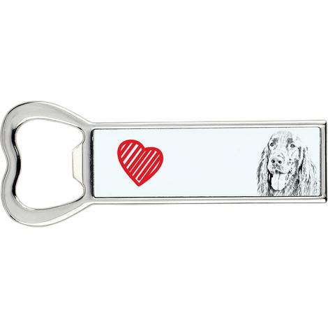Setter inglese, Laverack I - apribottiglie con cane, apri frigo personalizzato, regalo unico per uomo di Art-Dog (1/5)