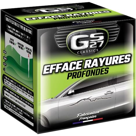 Efface Rayures Profondes Carrosserie - Élimine les Rayures De Vernis - Action Localisée et Spécifique - Application Facile Avec Microfibre ou Pad - Fabriqué en France - 100 ml