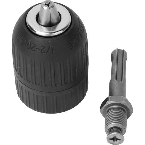 Mandrin de perçage pratique en acier de haute fiabilité, Machines à embouts résistantes à l'usure pour tours à outils à percussion électriques (1/5)