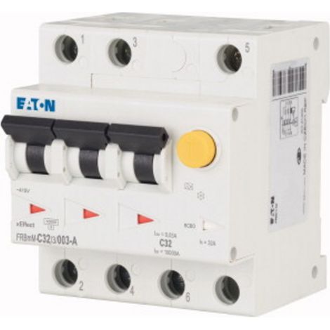 Eaton Y7-170773 FI-Schutzschalter/Leitungsschutzschalter 3phasig 32 A 0.03 A (1/3)