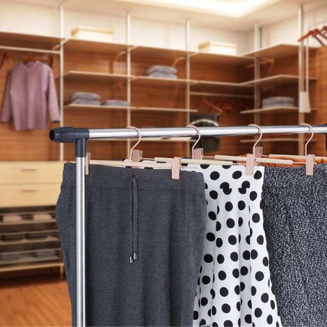 Juego de 10 perchas para pantalones