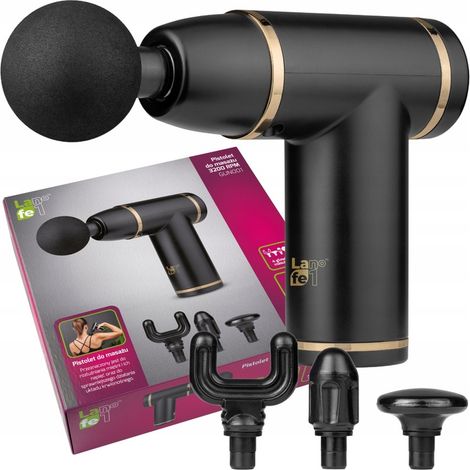 PISTOLA DE MASAJE CORPORAL PARA CABEZA Y CUELLO, REGALO DE SAN VALENTÍN (1/5)