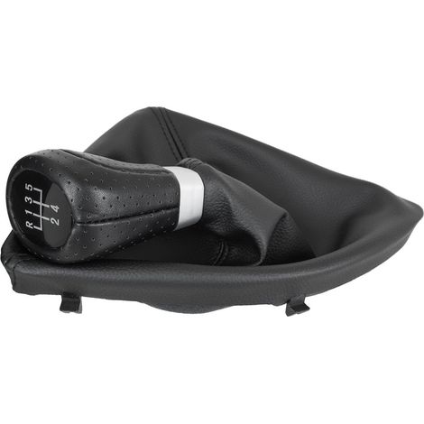 BMW 1 E82 07-13 PERILLA DE PALANCA DE CAMBIOS DE 5 VELOCIDADES NEGRA + JUNTA (1/5)