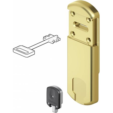 dA fenseur magnA tique MG220 pour serrures A  double embout pvd or poli