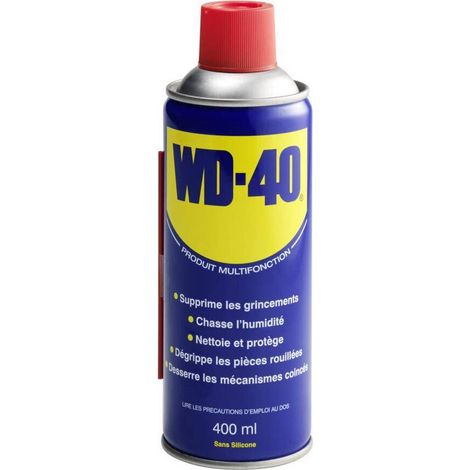 Dégrippant Multifonction 400 ml - Spray Pratique - Dégraissant et Lubrifiant - D-Work