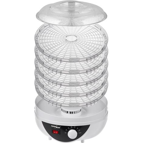 GreenBlue Secadora Alimentaria 250W Blanca 5 Rejillas (1/5)