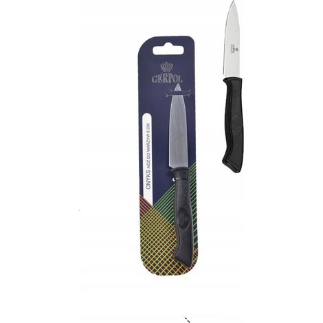 Couteau universel pour légumes et fruits, acier inoxydable, 8 cm, GERPOL (1/5)