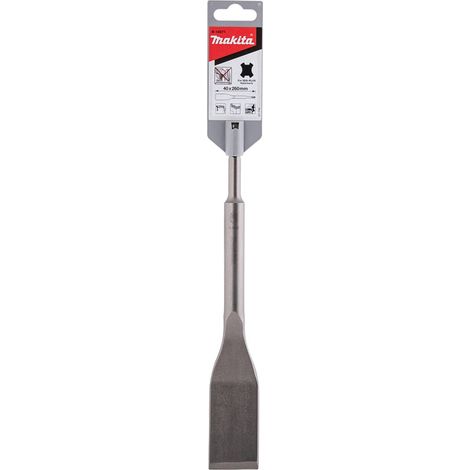 SCALPELLO ANGOLARE ATTACCO SDS-PLUS mm 40 x 260 piatto largo