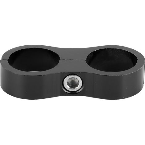 GARRYFIZH 12AN tuyau séparateur pince diviseur Clip alliage d'aluminium raccord adaptateur pour huile/carburant tuyau LineBlack (1/5)
