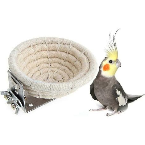 Nichoir en coton, nichoir pour perroquet, boîte de nidification pour cage à perroquets (1/4)