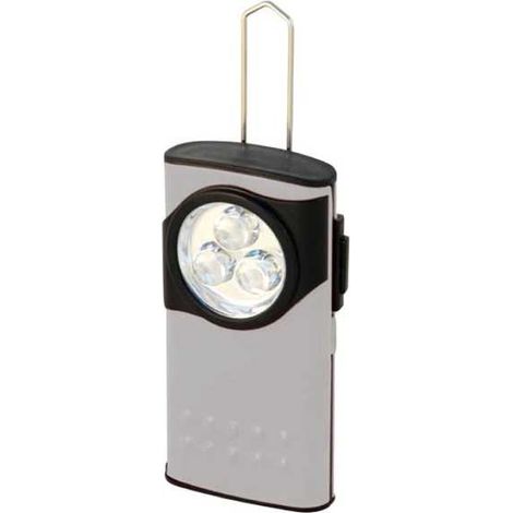 Torche - VELAMP - COMPACT2 - 3 LED - Portée 10 m - Autonomie 40 h