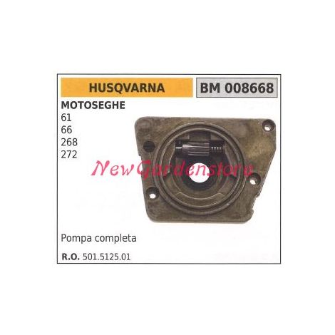 HUSQVARNA Kettensägen-Motorölpumpe 61 66 268 272 008668